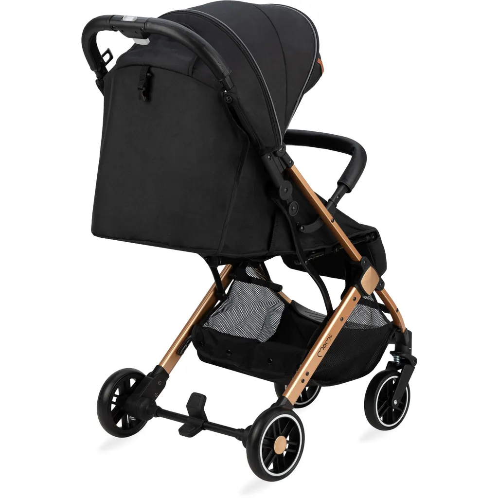 Leicht Buggy Klein Zusammenklappbar Kinderwagen Mit Liegeposition MoMi ESTELLE Schwarz â Bild 4
