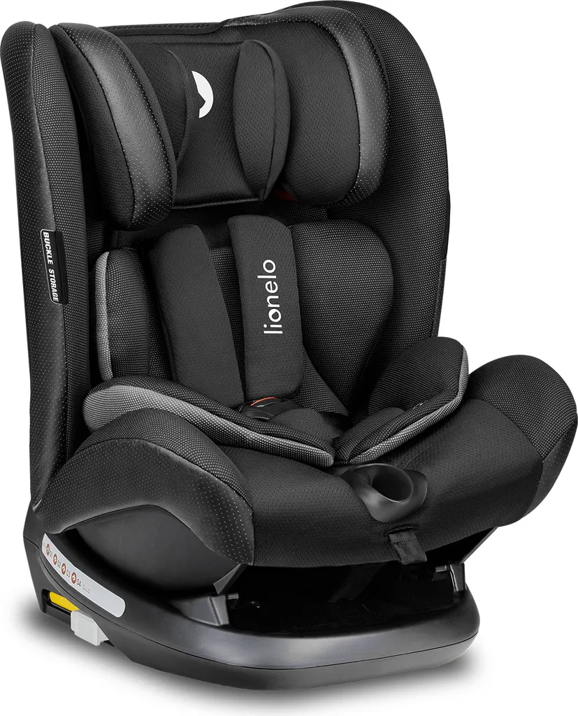 Lionelo Oliver Kindersitz 9-36kg Kindersitz Isofix Top Tether Seitenschutz 5 Punkt Gurt Rückenlehnenverstellung Kopfstützenverstellung Reduktionseinlage ECE R44 04 – Bild 4