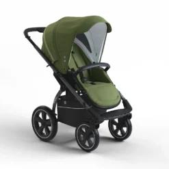 X-lander GelÀnde Buggy Kinderwagen X-Move Mit LuftrÀdern, Beidseitiger Blickrichtung, Liegefunktion Zusammenklappbar Organic Green