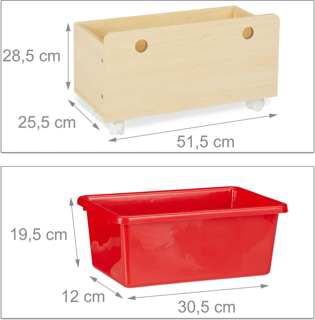 Relaxdays Kinderregal Für Spielzeug – Bild 5