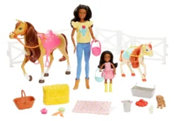 Barbie Reitspaß Mit Puppe (brünett), Chelsea, Pferd Und Pony
