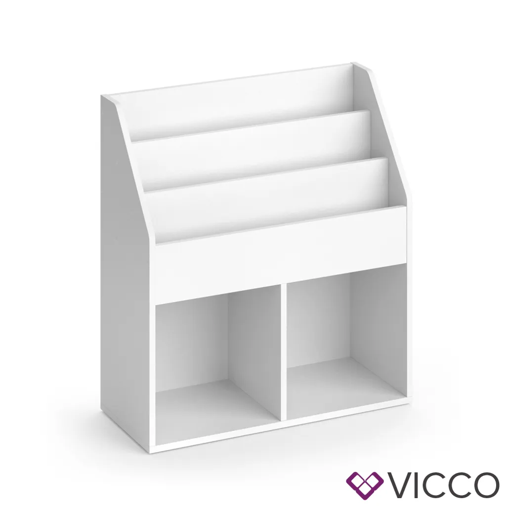 Vicco Kinderregal Luigi Weiß 72 X 79 X 30,7 Cm Holzwerkstoff – Bild 2