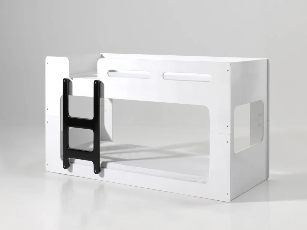 Vipack - Luca Halbhohes Bett 90 X 200 Cm Liegefläche, Weiß – Bild 10