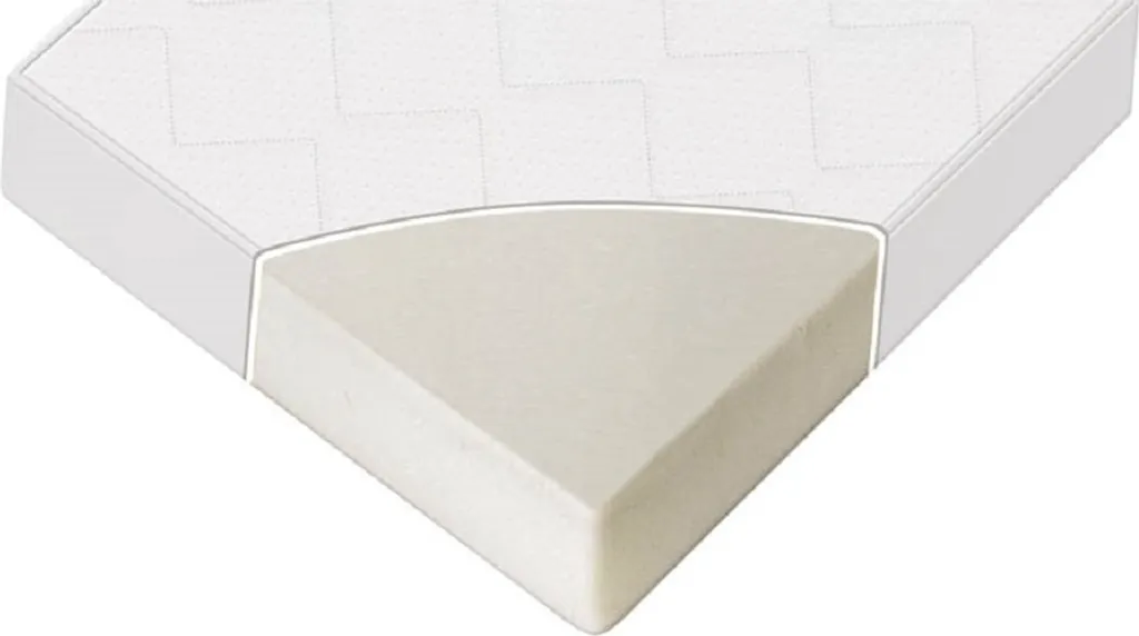 Lorelli Babybett Matratze Sweet Dream 110 X 62 X 10 Cm Schonbezug Waschbar Weiss – Bild 3