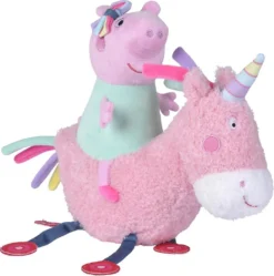 SIMBA TOYs Simba Spielwaren Peppa Pig PlĂĽsch Peppa Mit Einhorn Kuscheltiere Teddies & PlĂĽschfiguren