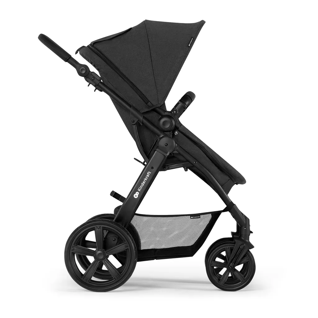 Kinderkraft Multipurpose Carriage 3in1 MOOV CT Black – Bild 4