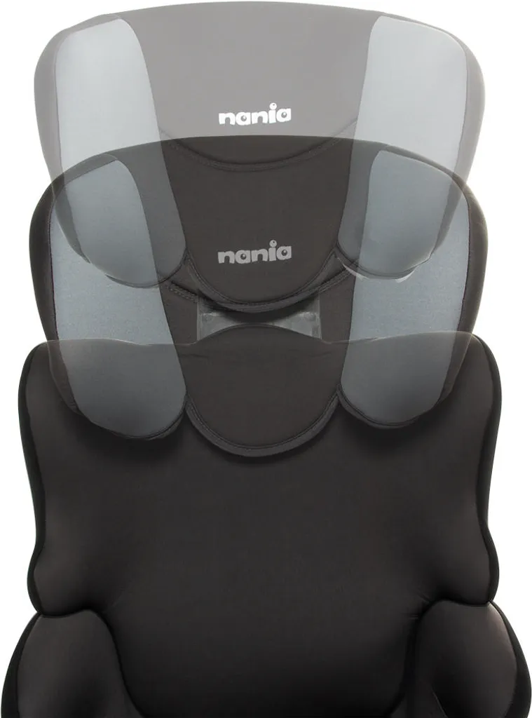 Osann Kindersitz BeFix SP Gris - Mit 5-fach Höhenverstellbare Kopfstütze - 3 Bis 12 Jahren (15 - 36 Kg) - Anthrazit , Schwarz , Grau – Bild 6