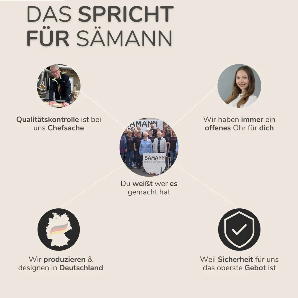 Sämann Laufgitter Basic 75x100 Cm Mit Matratze, Grau – Bild 4