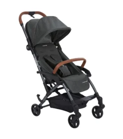 Maxi-Cosi Laika Kompakter Kombi-Kinderwagen Ideal Für Unterwegs Leicht, Kompakt Und Flexibel, Sparkle Grey,Grau