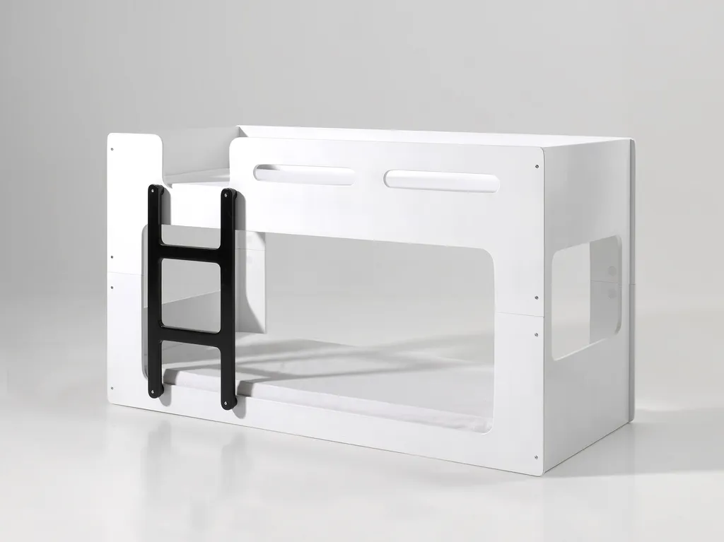 Vipack - Luca Halbhohes Bett 90 X 200 Cm Liegefläche, Weiß – Bild 4