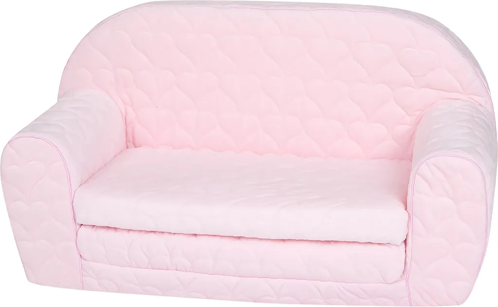 Knorrtoys Kindersofa - "Cosy Heart Rose" â Bild 2