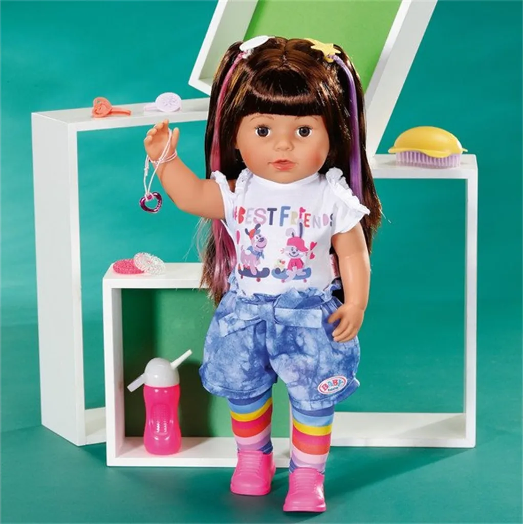 ZAPF CREATION Baby Born Sister Brunette 0 0 STK – Bild 9