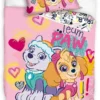PAW Patrol Kinderbettwäsche Set Skye Everst 100 X 135 Cm - Rosa