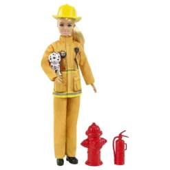 Mattel GTN83 - Barbie - You Can Be Anything - Feuerwehrfrau